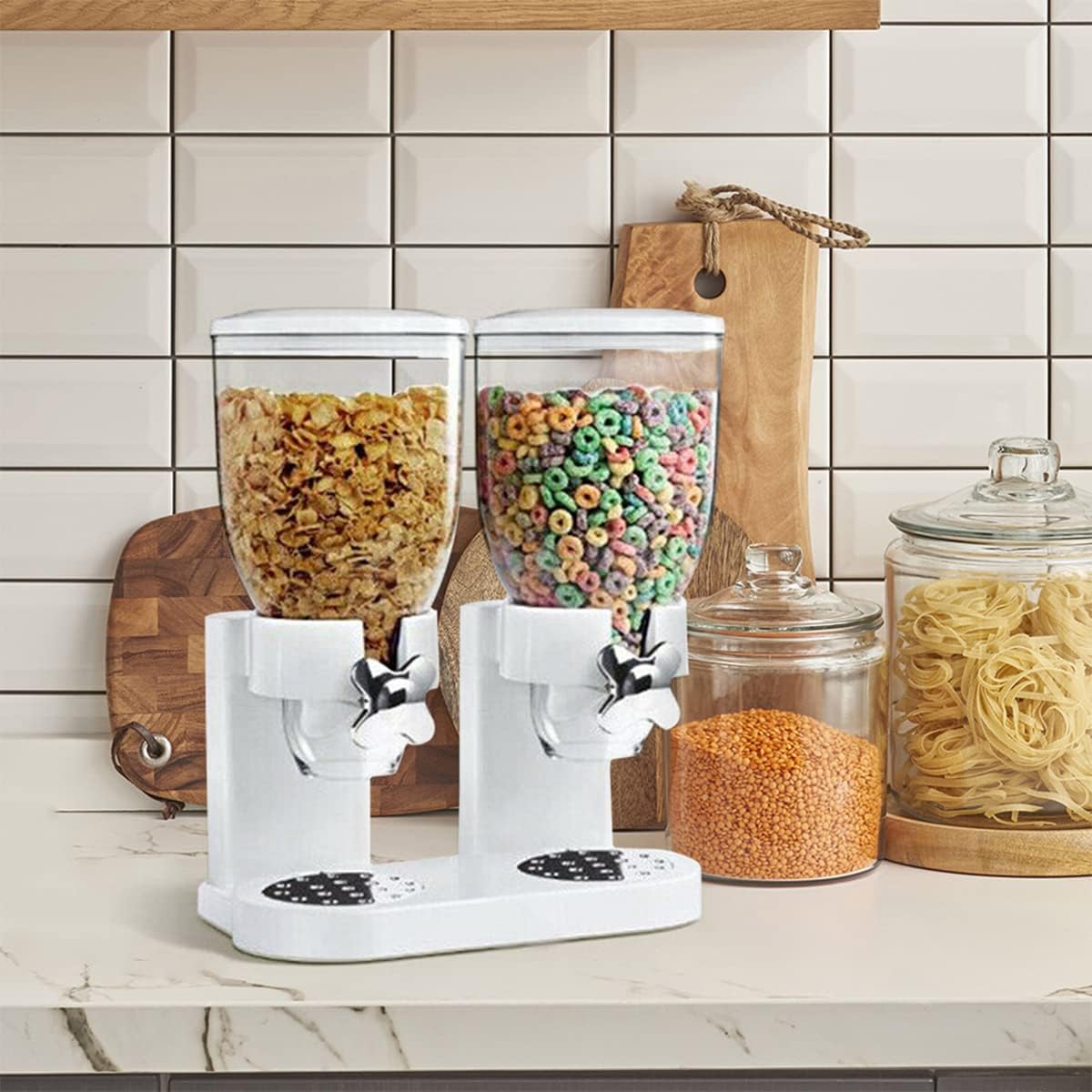 DISPENSADOR DOBLE DE CEREAL 4 LITROS