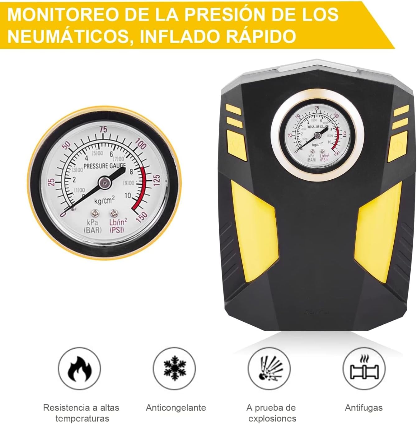 Bomba de aire portatil