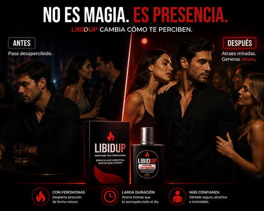 LIBIDUP - PERFUME CON FEROMONA